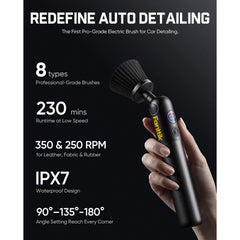 Fanttik Flip G10 Nano AutoCare Electric Spin Scrubber