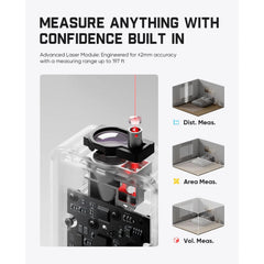 Fanttik A11 Ultra 3-in-1 Laser Distance Meter
