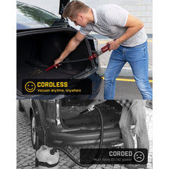 Fanttik Slim V8 APEX Car Vacuum RobustClean® Red