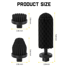 3 Pcs Replacement Brush Heads for G9 Handy Spin Scrubber