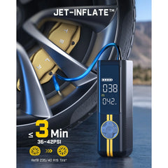 Fanttik X8 APEX EV Tire Inflator and Slim V8 APEX Car Vacuum